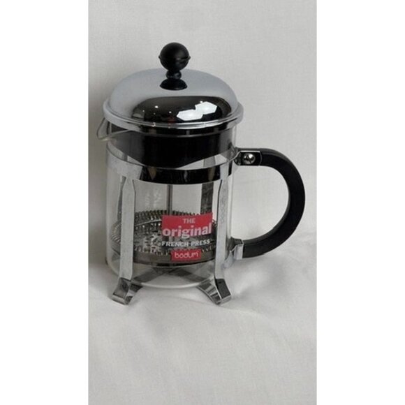 Bodum The Original French Press Coffee Maker 34 Oz Glass & Stainless Steel - Picture 6 of 10